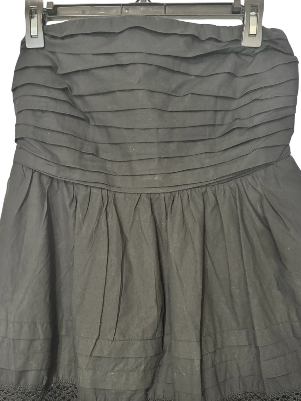 GAP Strapless Smocked Black Dress Small NWT - Picture 8 of 10